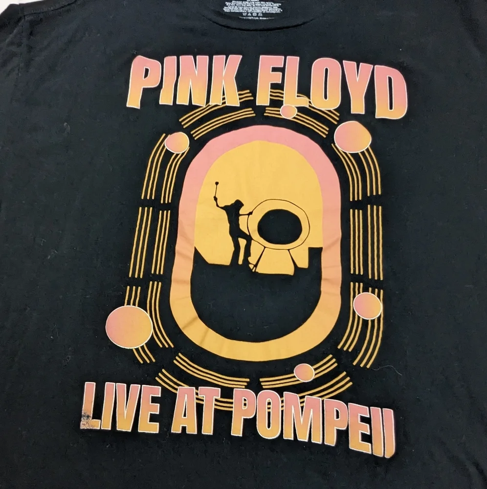 Pink Floyd Live At Pompeii Band Tee 2XL